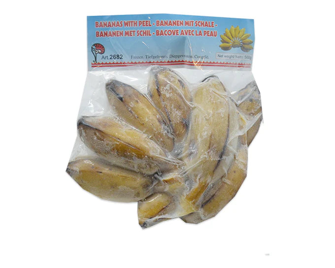 ANAM | Bananas with Peel - 500 G | 带皮香蕉 | Chuoi sap dong lanh