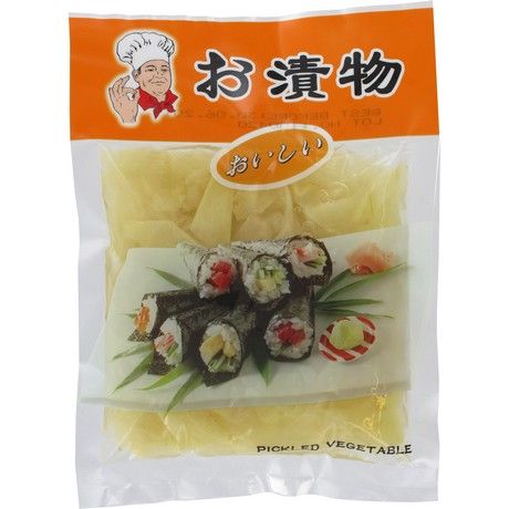 ANAM | LV Ginger Slices Preserved White 150g | Gung ngam