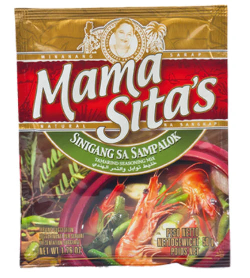 ANAM | MAMA SITA'S – Soup Mix Tamarind – 50g | 酸角湯調味料 | Bot gia vi nuoc sup me
