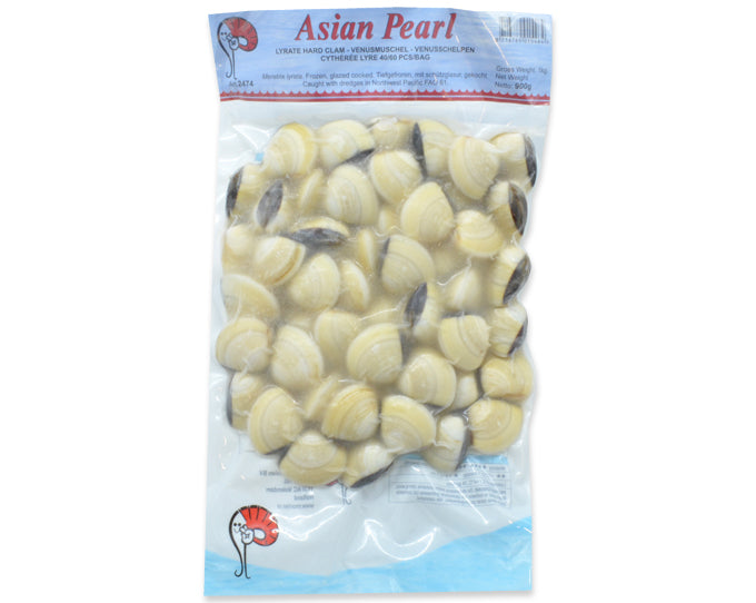 ANAM | Cooked hard Clam 40/60 1kg | 熟蛤蜊 | Ngheu trang 40/60 1kg