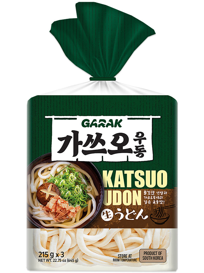 ANAM | GARAK Udon Noodles with Katsuo Flavor | GARAK 鲣鱼味乌冬面 | Udon nuudelit katsuo maku | Mi udon vi ca ngu kho GARAK