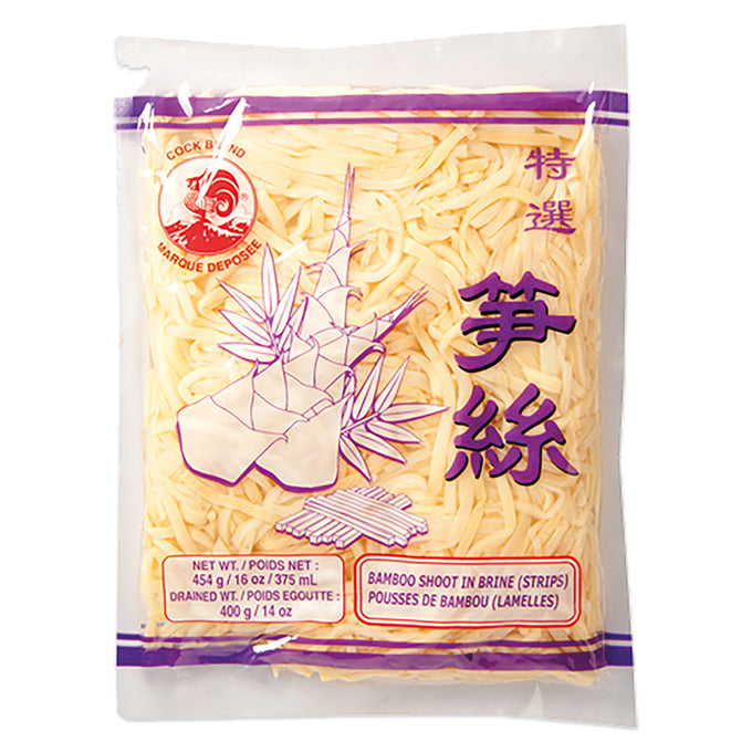 ANAM | COCK Bamboo Shoot Strips in Brine | COCK 盐水竹笋条 | Bambunverso suikale suolavedessa | Mang tre ngam muoi COCK