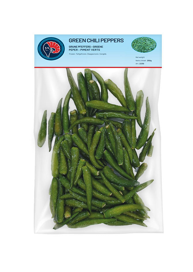 ANAM | Green Chili Peppers - 250 G | 青辣椒 | Ot xanh dong lanh