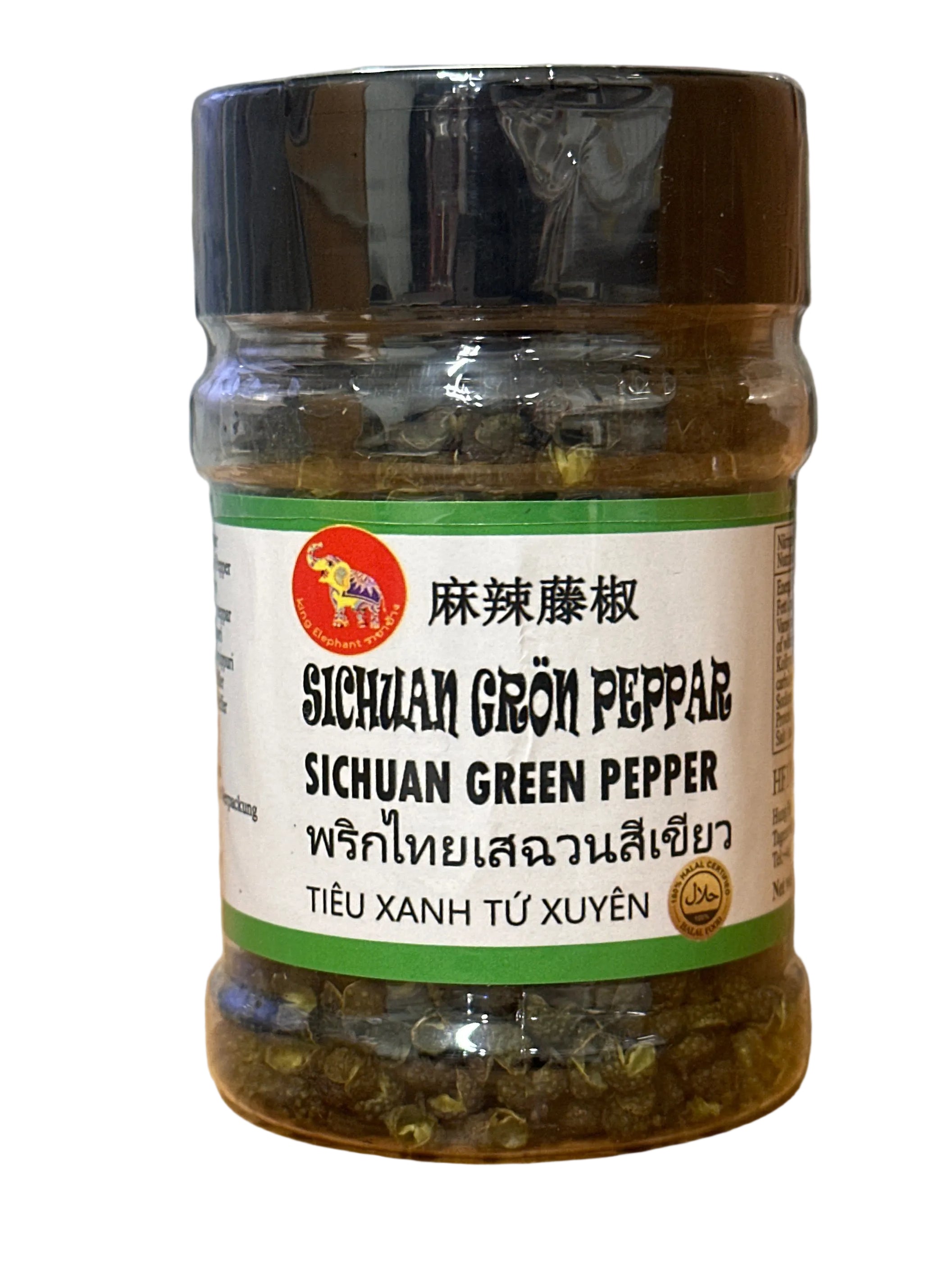ANAM | Whole Green Sichuan Peppercorns 35g | 青花椒 | Tieu Tu Xuyen xanh nguyen hat