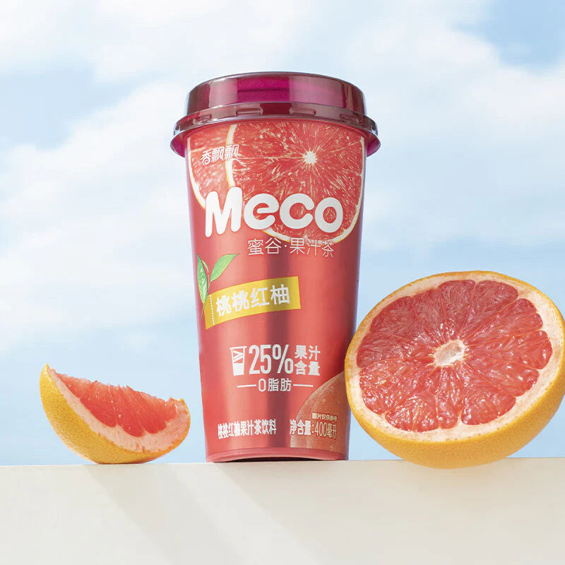 ANAM | MECO Fruit Tea Peach/Red Grapefruit 400g | 桃子红柚茶 | Tra trai cay Dao / Buoi do