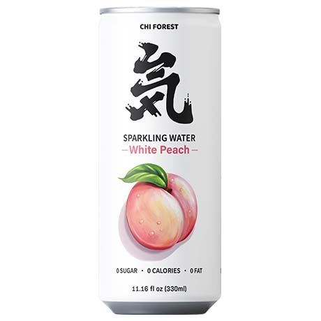 ANAM | CHI FOREST Sparkling Water White Peach 330ml | 白桃味气泡水 | Nuoc Soda Dao