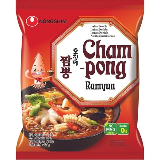ANAM | NONGSHIM Nong Shim Champong Instant Noodle Soup 124g