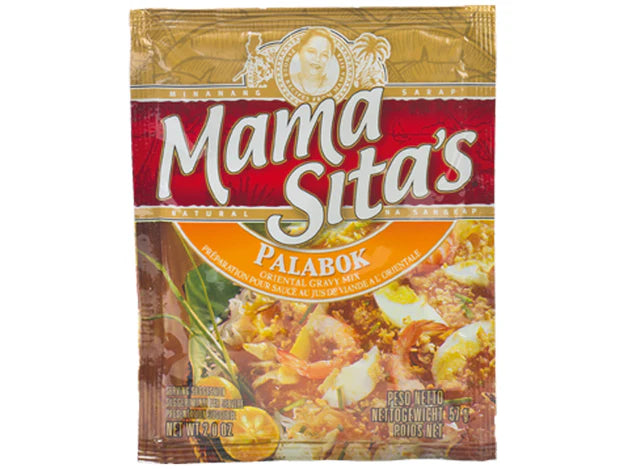 ANAM | MAMA SITA'S – Spice Mix Palabok Sauce – 57g | 米粉调味料 | Bot gia vi nuoc sot Palabok