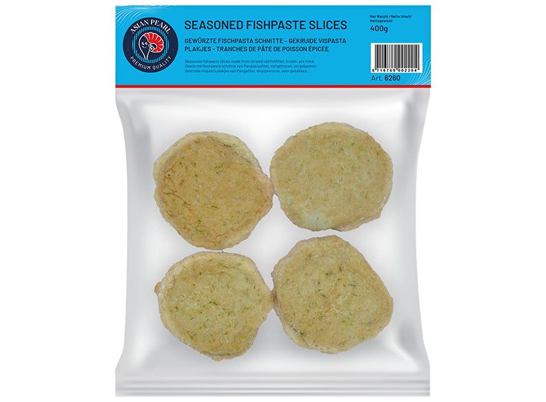ANAM | Seasoned Fishpaste Slices Pre fried 400g | 预炸调味鱼片 | Esipaistettu kalatahna viipale | Cha ca cat lat chien san 400g