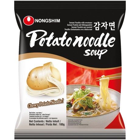 ANAM | NONGSHIM Instant Potato Noodle Soup 100g | 土豆面汤即食面 | Mi an lien Khoai Tay