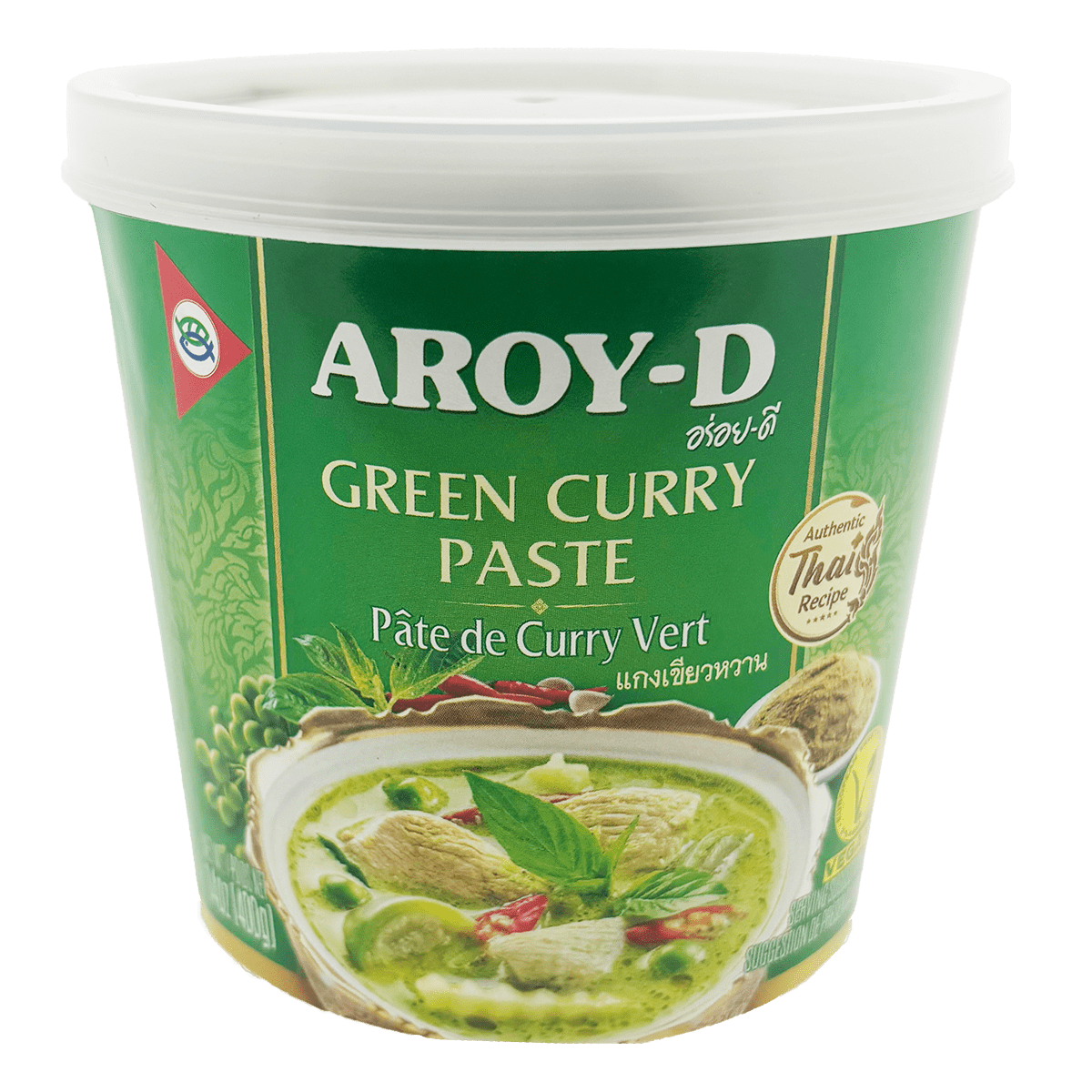 ANAM | AROY-D Green Curry Paste 400g | 阿罗伊德绿咖喱酱 | AROY-D vihreä currytahna | Ca ri xanh | พริกแกงเขียวหวาน อร่อยดี