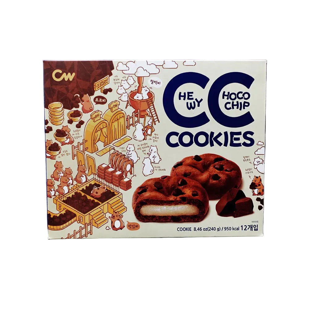 ANAM | CW Chocolate Chip Cookies Chewy 18g | 软巧克力豆曲奇 | Pehmeä suklaahippukeksi 18g | คุกกี้ช็อกโกแลตชิพนิ่ม | Banh quy socola chip mem 18g