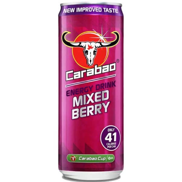 ANAM | CARABAO – Energy Drink Mix Berry – 330 ml | 混合莓能量饮料 | Nuoc tang luc vi dau