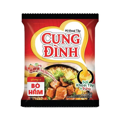 ANAM | CUNG DINH – Instant Noodles Stewed Sparerib | 炖排骨味方便面 | Mi an lien suon ham 77g