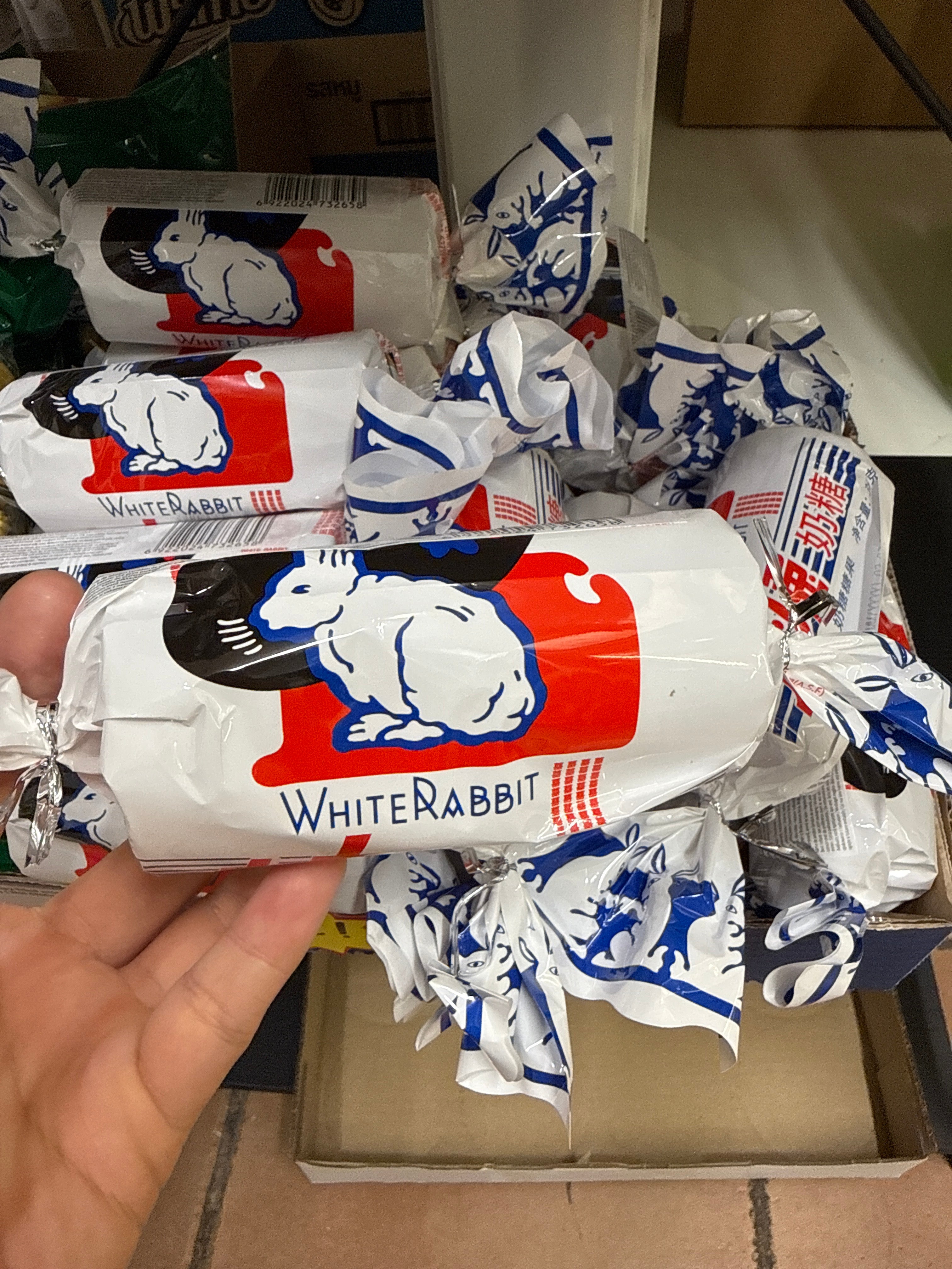 ANAM | CN White Rabbit Creamy Candy 39g | 大白兔奶糖 39克 | White Rabbit maitokarkki 39g | Keo sua White Rabbit 39g