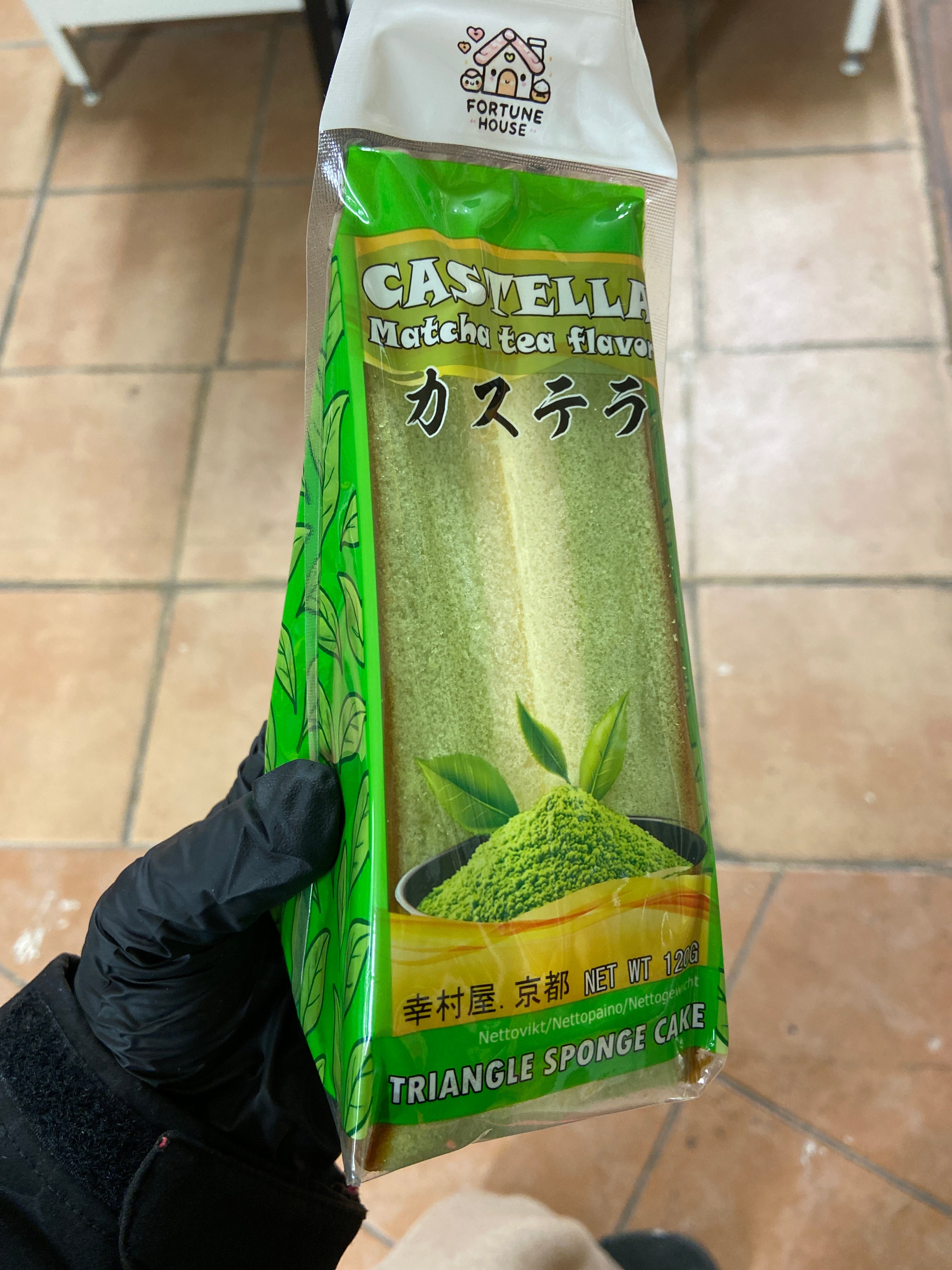 ANAM | Castella Triangle Matcha 120g