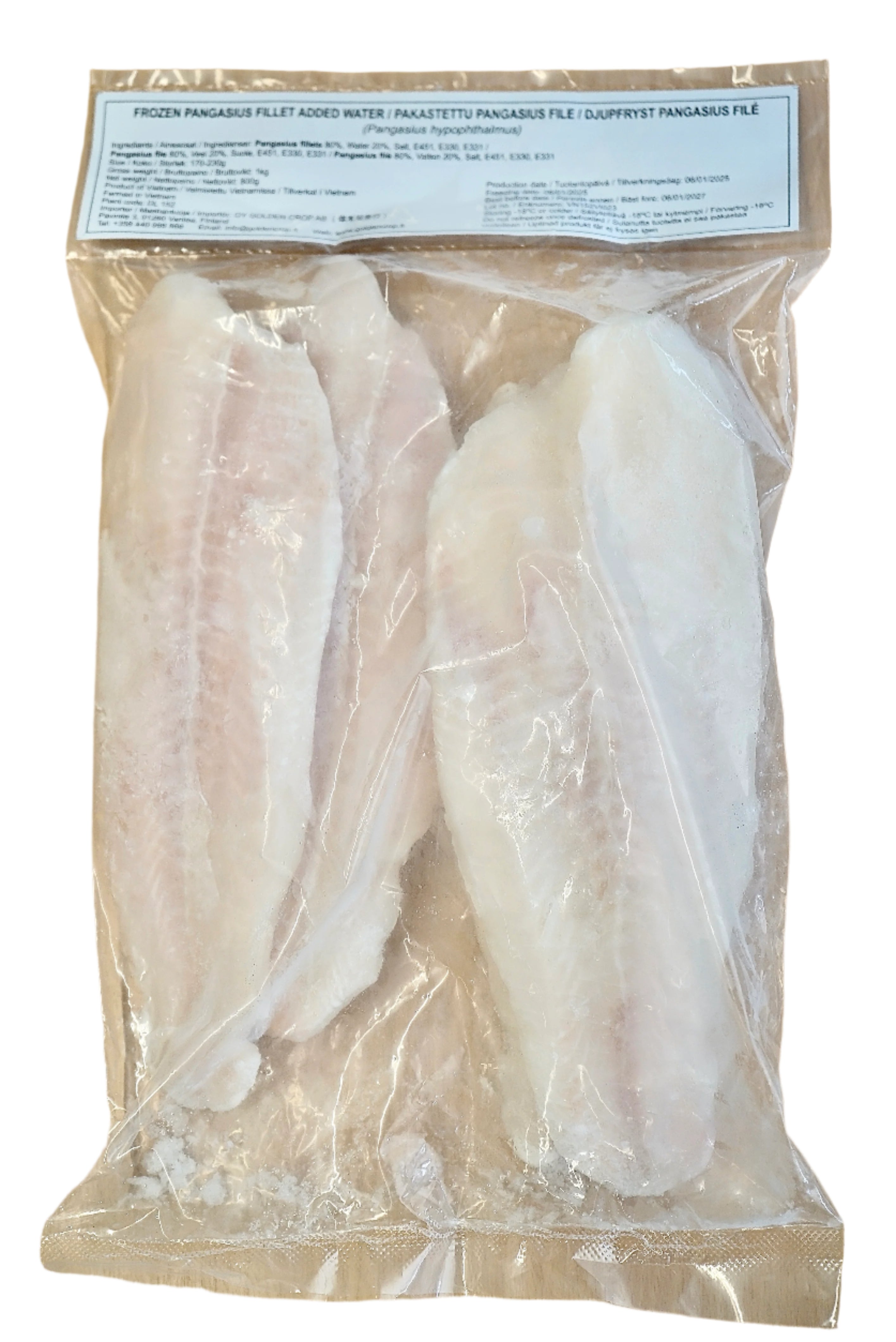ANAM | Pangasius fillet 800g | 巴沙鱼片 | Ca file 800g