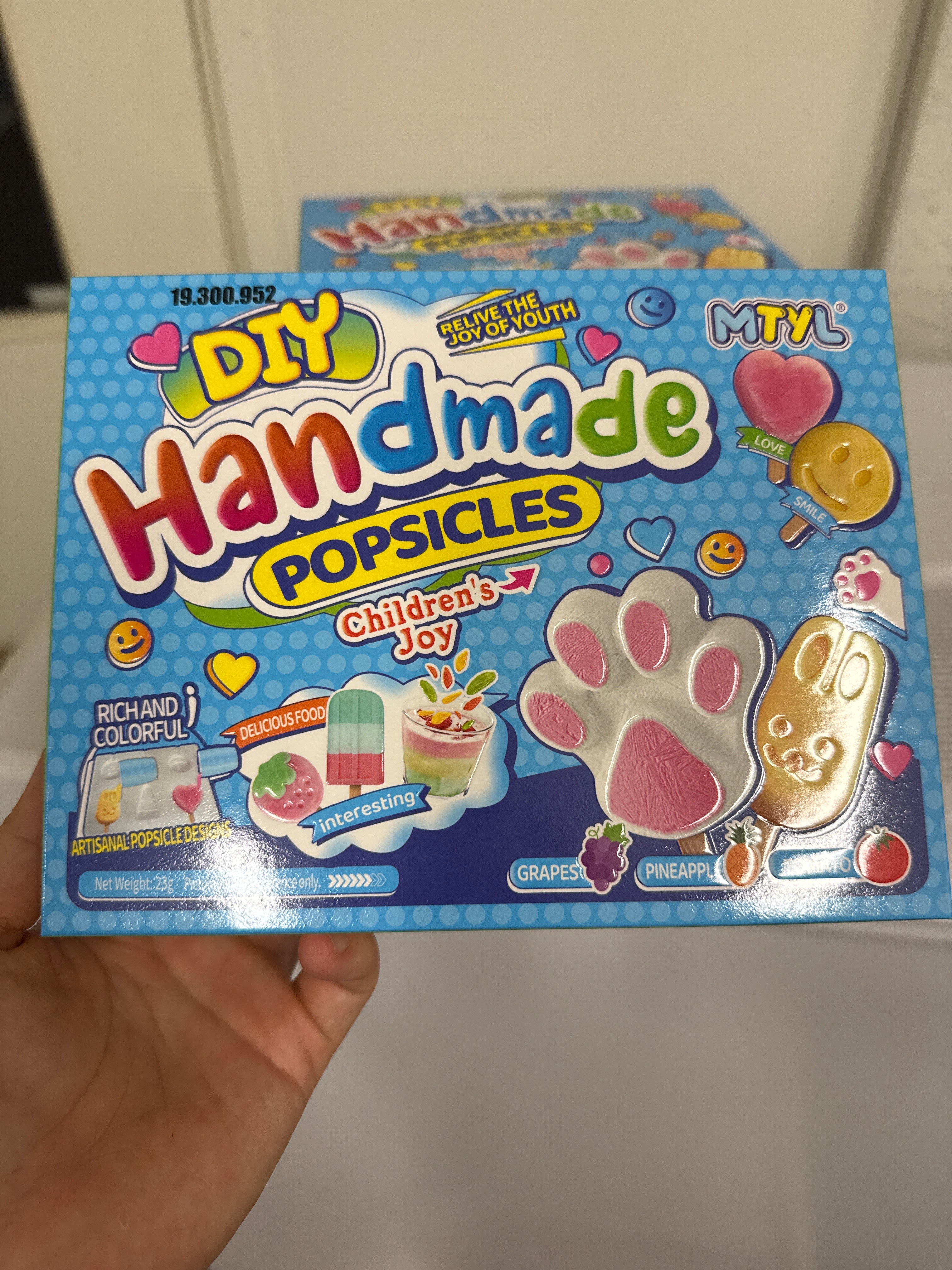 ANAM | CN DIY Candy Handmade Popsicles 23g | 手工冰棒糖果 23克 | Tee se itse mehujää karkki 23g | Keo nha lam vi kem 23g