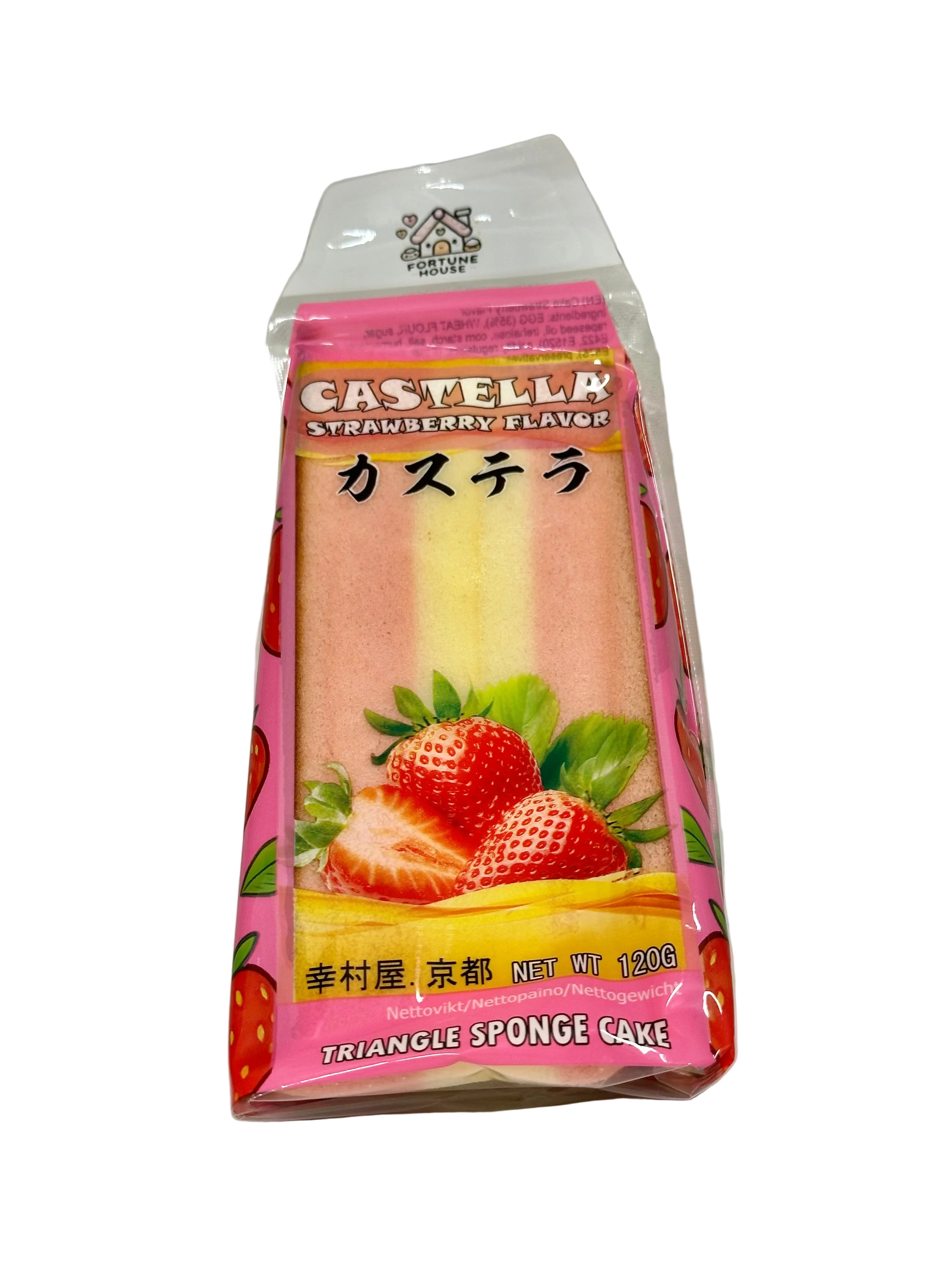 ANAM | Castella Triangle Strawberry 120g