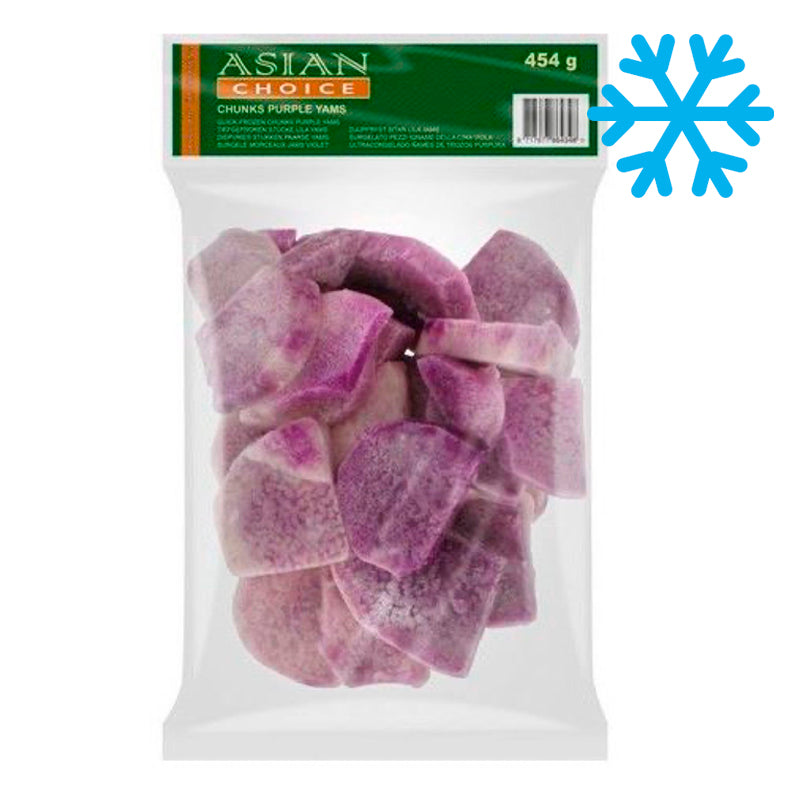 ANAM | ASIAN CHOICE - Yams Purple Chunks 454 G | 紫薯块 | Khoai mo tim