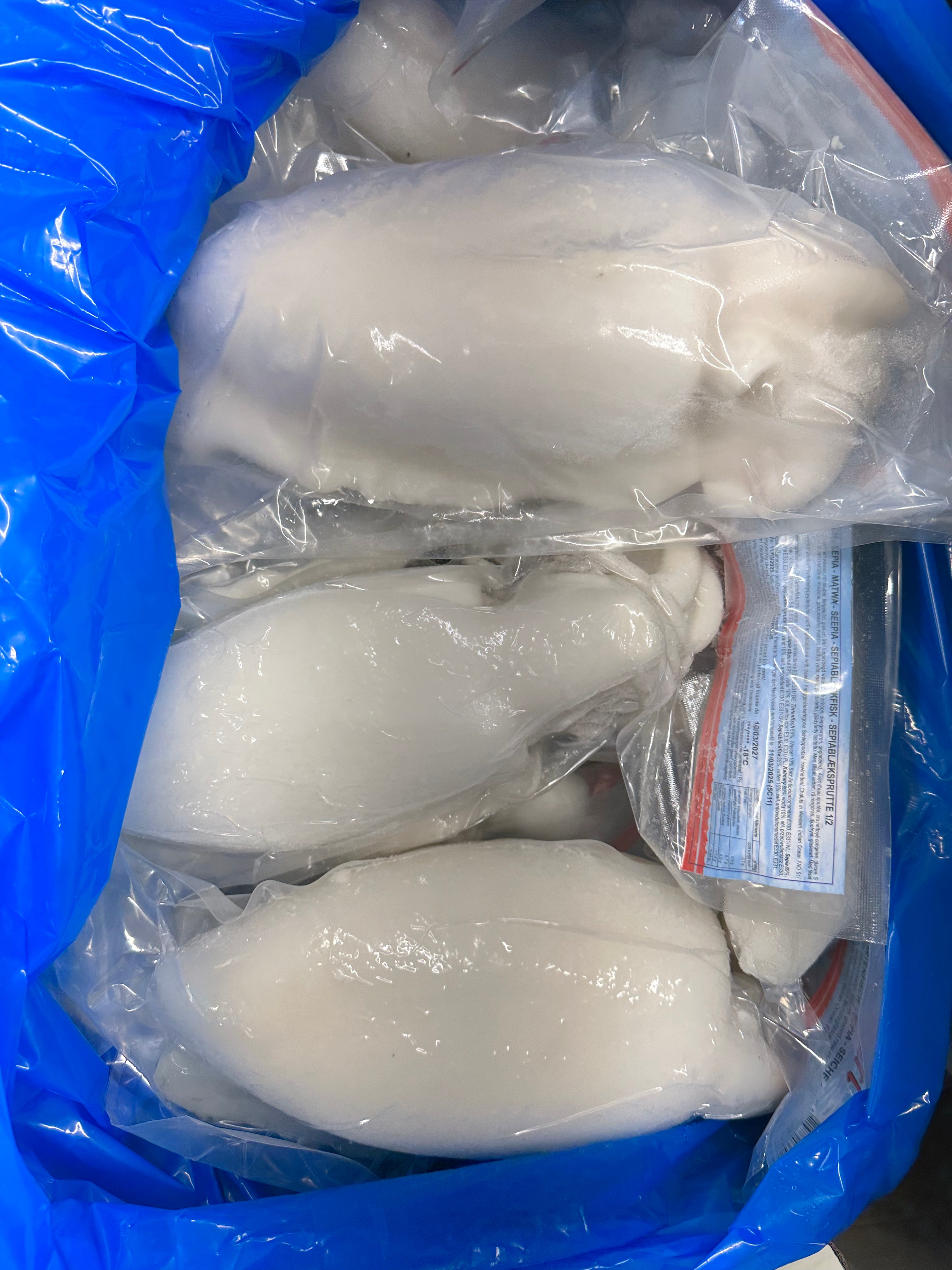 ANAM | Mooijer Pharaoh Cuttlefish Raw cleaned 1/2 ~800G | 法老乌贼 去内脏生的 1/2 | Muc nang Pharaoh 1/2