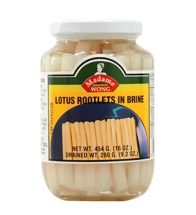 ANAM | MADAME WONG – Lotus Root Slices in Brine | 盐水莲藕片 | Cu sen cat lat ngam muoi 454g