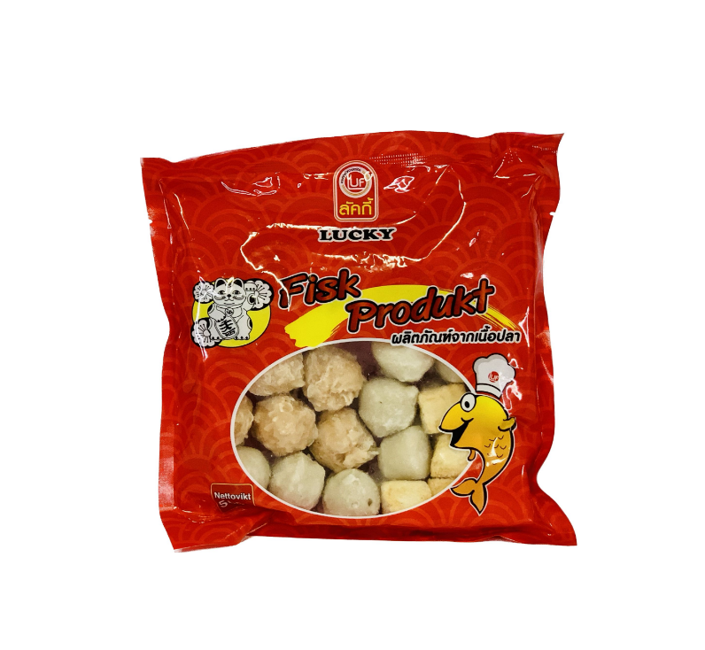 ANAM | LUCKY Combo Mix 500g Hotpot | 火锅混合丸子 | Hotpot lihapullasekoitus | Vien thap cam an lau | ลูกชิ้นรวมหม้อไฟ