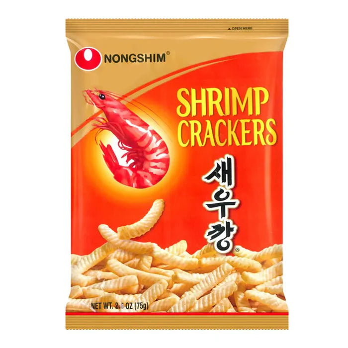 ANAM | NONGSHIM Shrimp Crackers 75 G | 虾味薯条 | Banh snack tom