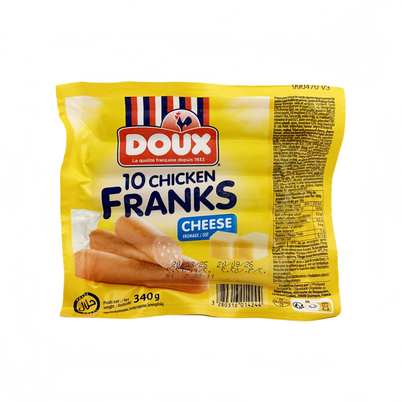 ANAM | DOUX Sausage Doux Cheese 340g | 香肠 | Xuc xich pho mai