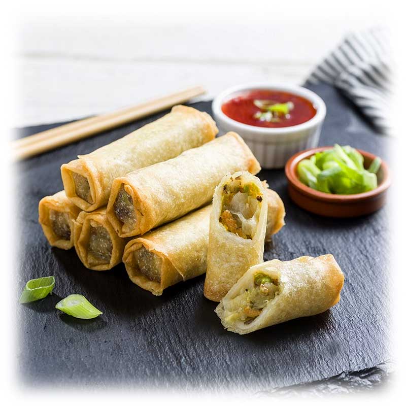 ANAM | Tsingtao Mini Spring Rolls 900G | 青岛 迷你春卷 900克 | Cha gio mini Tsingtao 900g