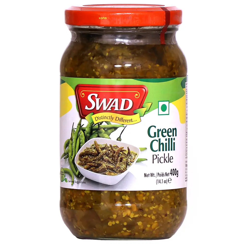 ANAM | SWAD Green Chilli Pickles - 300g | 青辣椒腌菜 | Ot xanh ngam