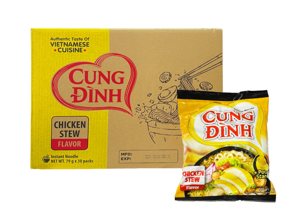 ANAM | CUNG DINH – Instant Noodles Stewed Chicken | 炖鸡味方便面 | Mi an lien ga ham 79g