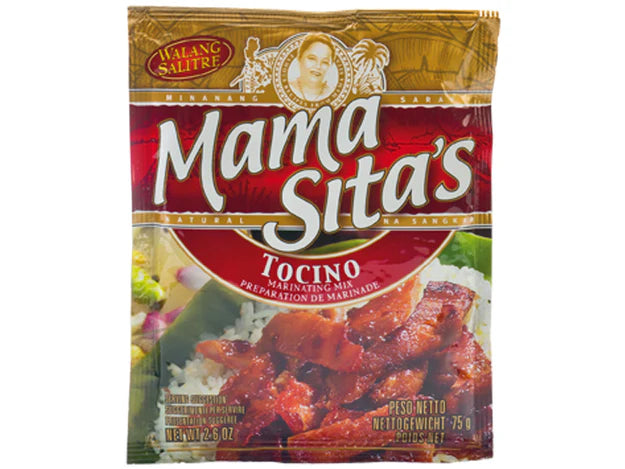 ANAM | MAMA SITA'S – Spice Mix Tocino Marinade – 75g | 豬肉醃料調味料 | Bot gia vi nuoc uop Tocino