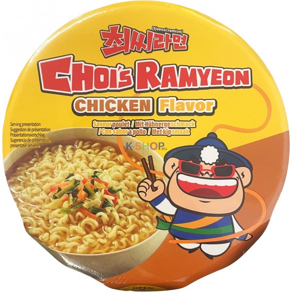 ANAM | CHOI'S RAMYEON – Noodles Chicken – 107g | 鸡肉味拉面 | Mi