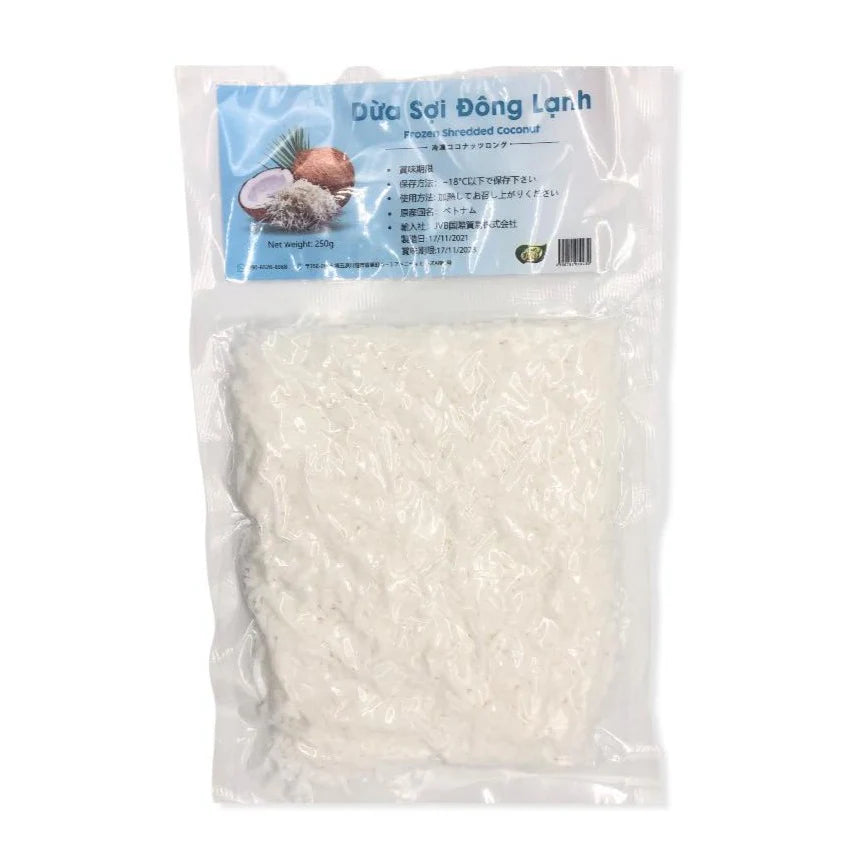 ANAM | Frozen Coconut Meat slice 250g | 椰子纤维 | Dua bao soi 250g