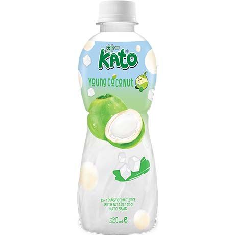 ANAM | KATO Coconut Juice with Nata De Coco 320ml | 椰子汁配椰果 | Kookosjuoma kookoshyytelöllä | น้ำมะพร้าวผสมวุ้นมะพร้าว | Nuoc dua 320ml