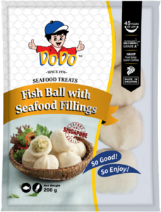 ANAM | Fish Balls with Seafood Filling 200 G DODO | 海鲜鱼丸 | Ca vien nhan hai san