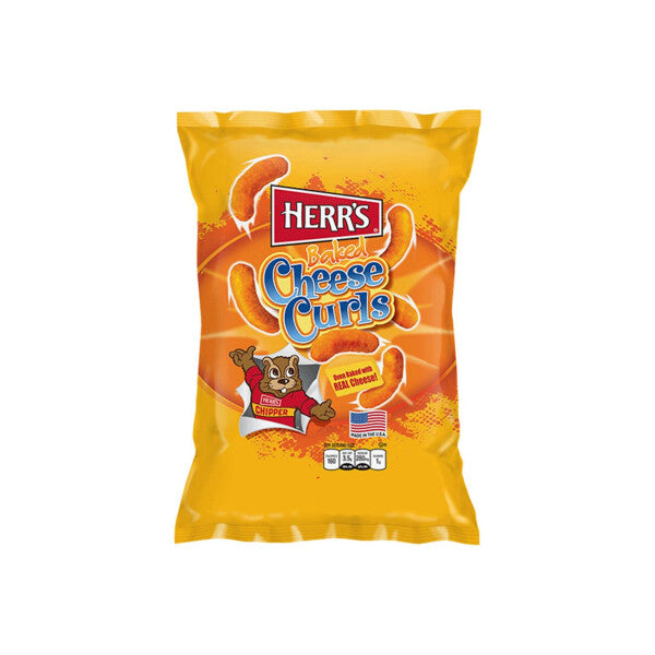 ANAM | HERR'S Cheese Curls Baked 113 G | 烘焙芝士条 | Snack pho mai nuong