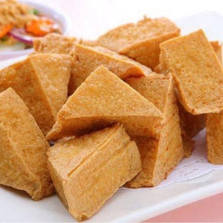 ANAM | Frozen Fried Tofu Triangle 250g | 冷冻炸豆腐三角 | Pakastettu paistettu tofukolmio | Dau hu chien tam giac dong lanh | เต้าหู้ทอดสามเหลี่ยมแช่แข็ง