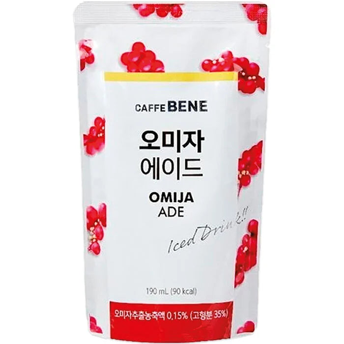 ANAM | CAFFE BENE – Omija-Flavored Soft Drink – 190ml | 五味子汽水 | Nuoc giai khat omija