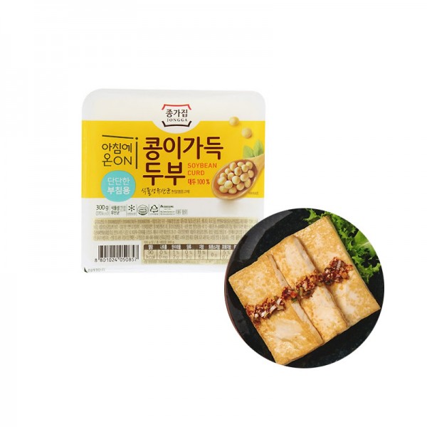 ANAM | JONGGA Tofu Firm 300g | 老豆腐 | Kiinteä tofu | เต้าหู้แข็ง | Dau hu 300g