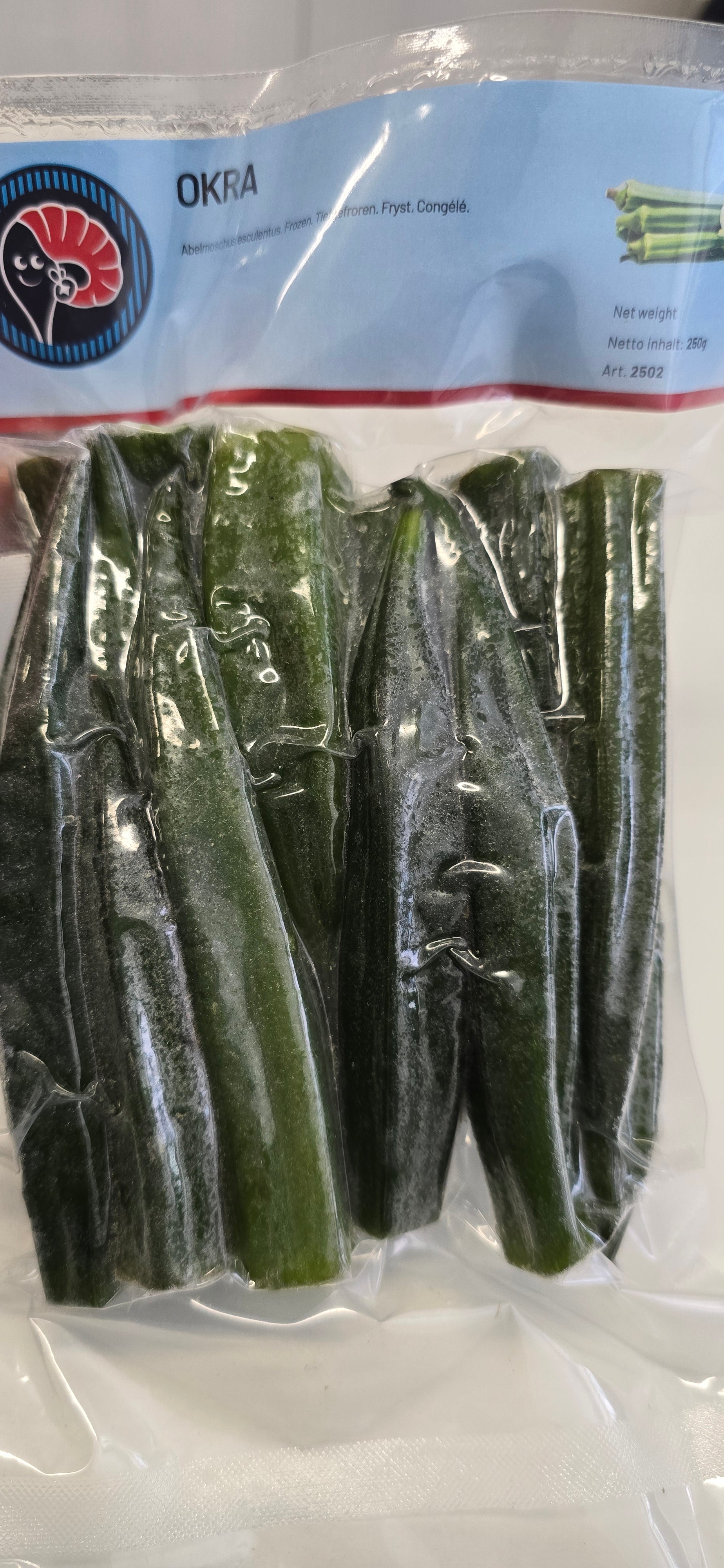 ANAM | Frozen Okra 250g | 秋葵 | Dau bap dong lanh