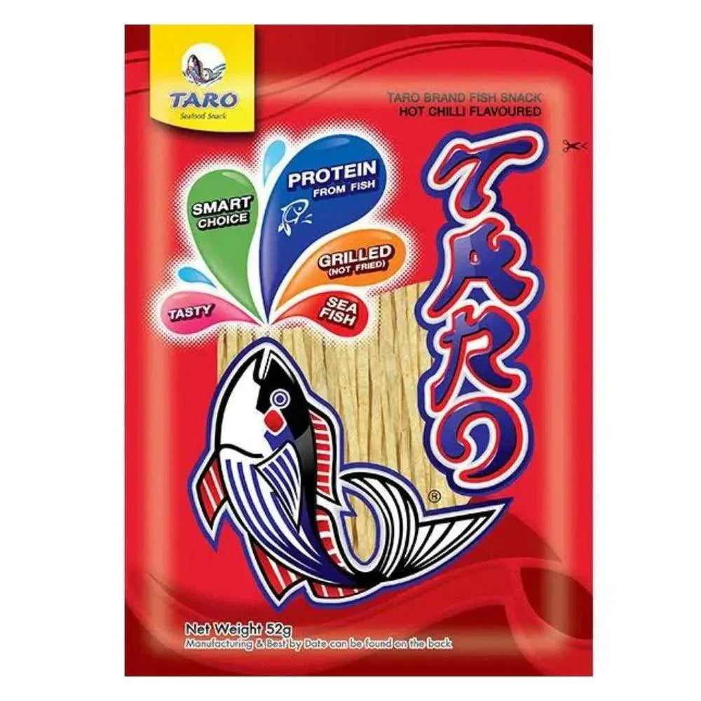 ANAM | TARO Fish Snack Spicy Flavor 52g | 辣味鱿鱼丝 | Taro-kala, tulinen | Snack cá Taro cay | ทาโร่ รสเผ็ด