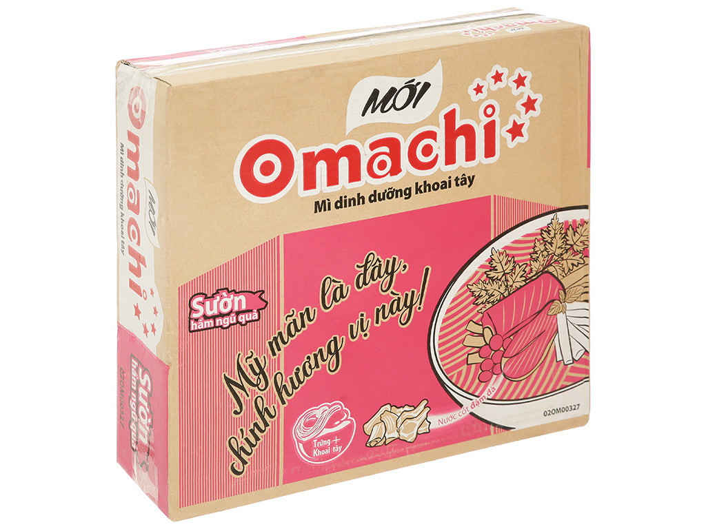 ANAM | Instant noodle Omachi Revben | 红烧排骨方便面 | Mi Suon 79g