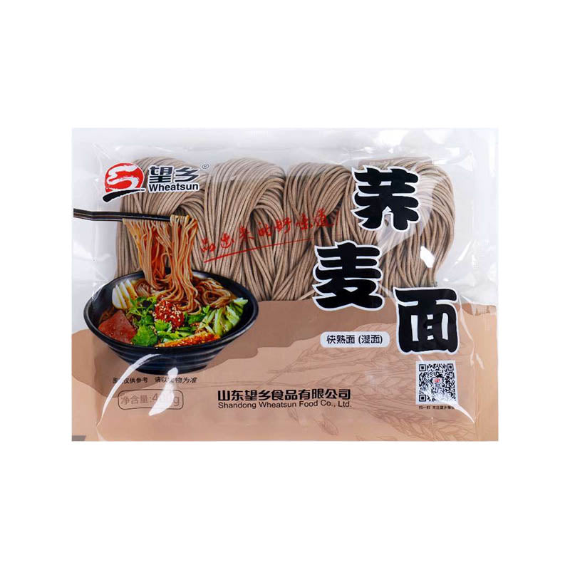 ANAM | Wheatsun Fresh Noodle Soba 400g | 新鲜荞麦面 400克 | Tuore soba nuudeli 400g | Mi soba tuoi 400g