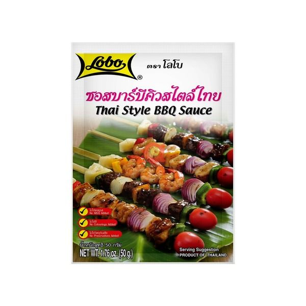 ANAM | LOBO – BBQ Sauce Thai Style – 50g | 泰式烧烤酱 | Sot BBQ kieu Thai