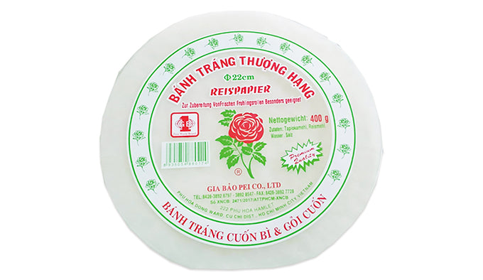 ANAM | GIA BAO Rice Paper 22 CM | GIA BAO 米纸 22厘米 | Gia Bao riisipaperi 22 cm | Banh trang Gia Bao 22 cm