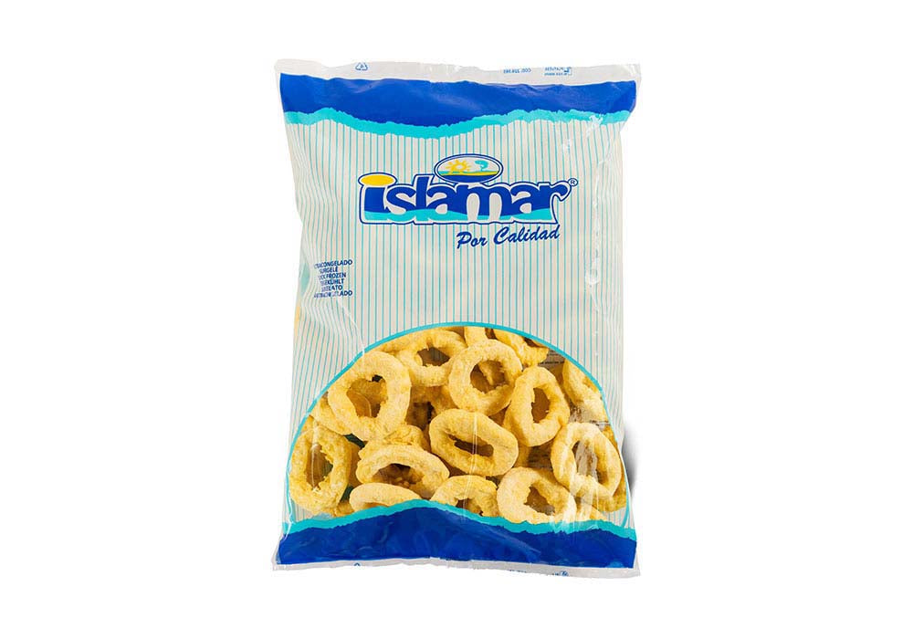 ANAM | ISLAMAR Squid Rings Battered 500 g | 裹粉鱿鱼圈 | Muc vong tam bot