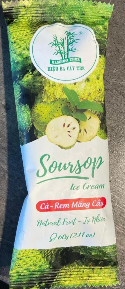 ANAM | BAMBOO TREE Ice Bar Soursop 60 G | 刺果番荔枝冰棒 | Kem mang cau