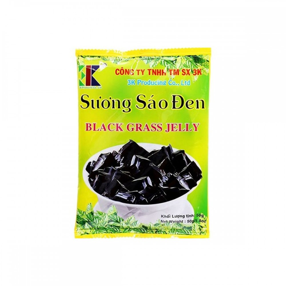 ANAM | 3K Black Grass Jelly | 黑草果凍 | Thach suong sao den 50g